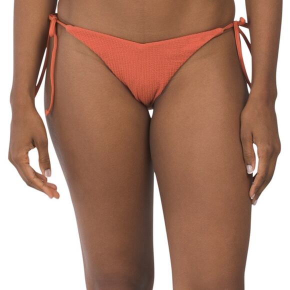 BECCA brazilian bikini bottoms, ginger orange, NWT, Large - Picture 2 of 7